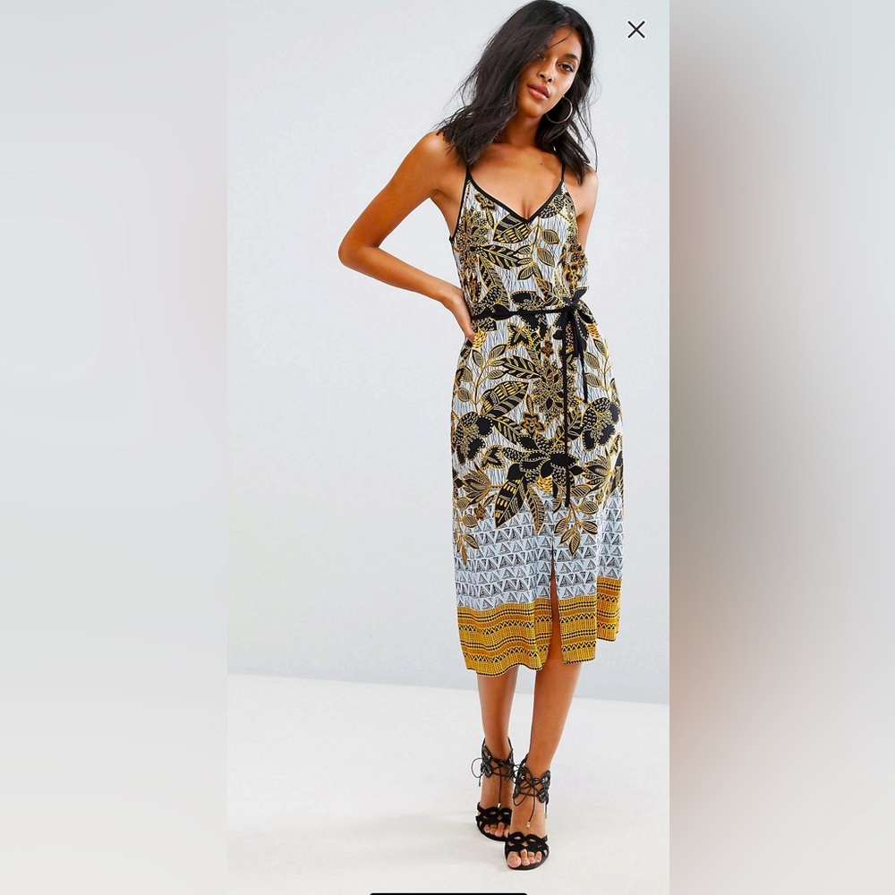 Floral slip dress